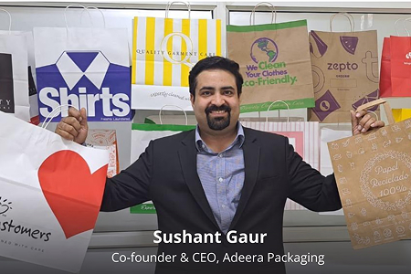 This entrepreneur from Noida rebuilt his paper bag business, grew 10X amid the pandemic 